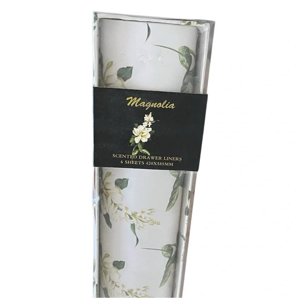 Magnolia Scented Drawer Liners Set of six sheets NWT